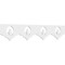 Ekena Millwork Gibralter Architectural Grade PVC Running Trim, 8"H x 5/8"P x 48"L RUNP08X0625X48GIB - alternate 1